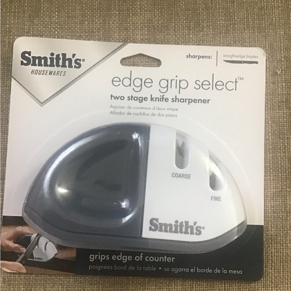 Smiths Housewares Edge Grip Basic Single Stage Knife Sharpener NEW - Picture 6 of 8